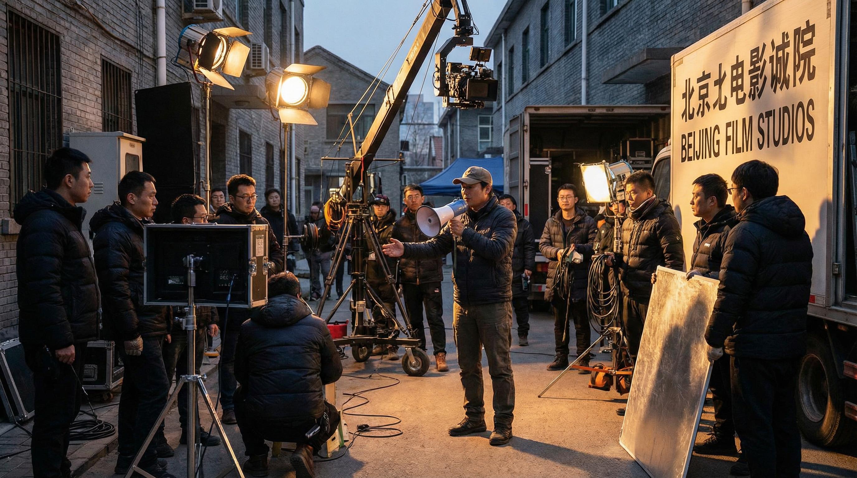 捷克街头影视制作幕后花絮视频